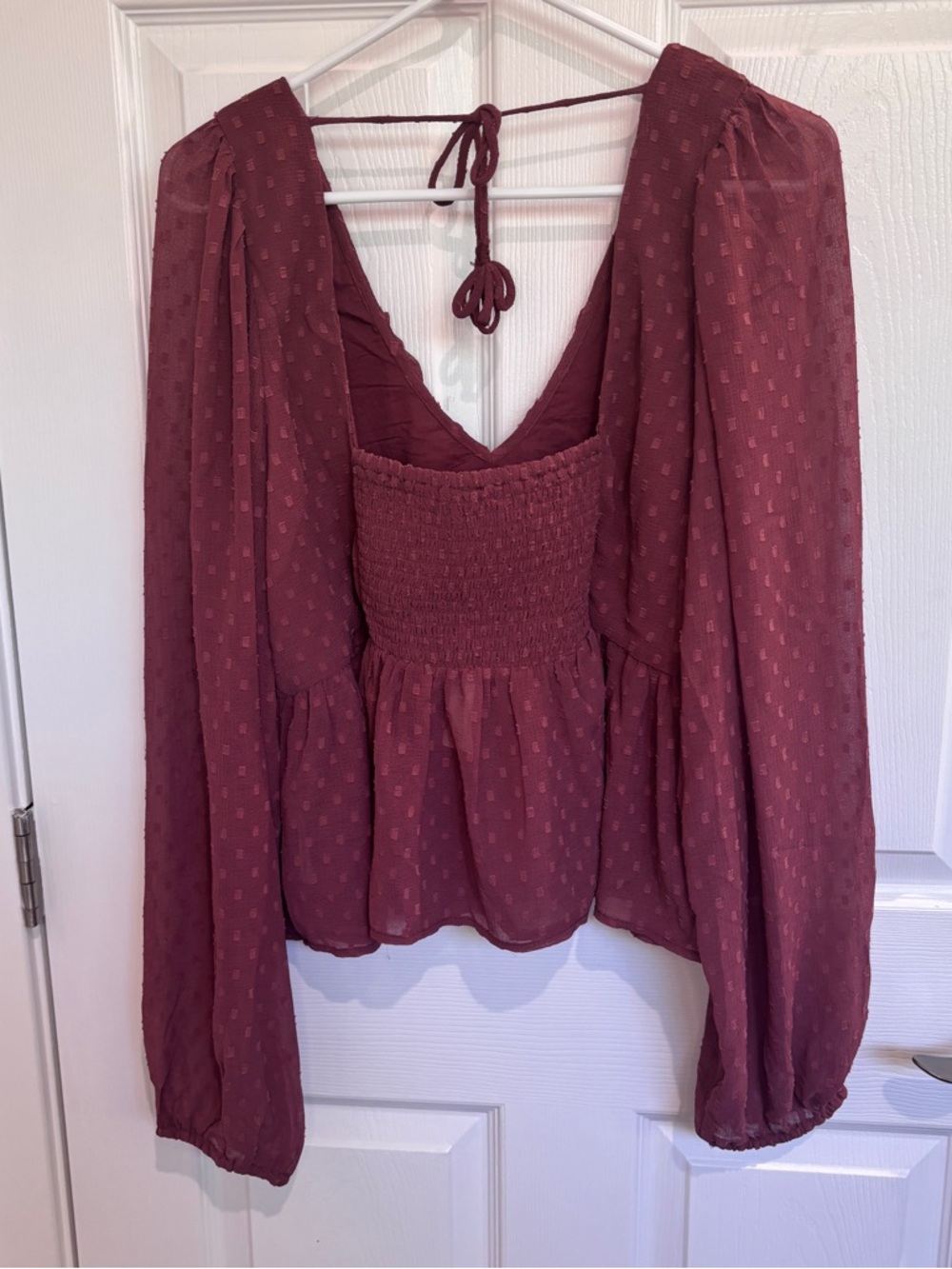 By Anthropologie Peplum Blouse - Picture 3 of 6